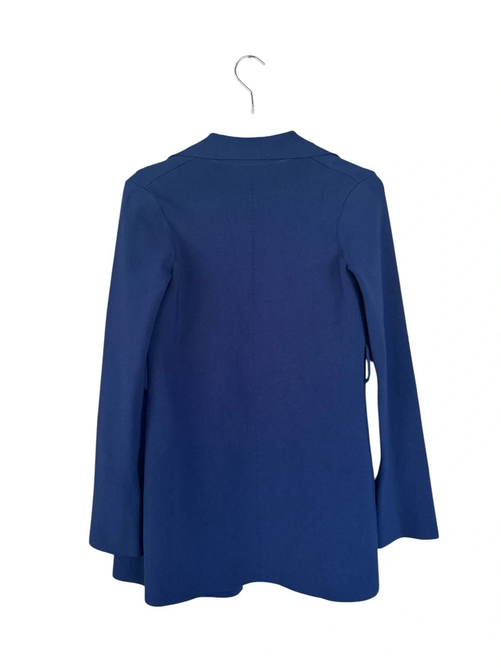 M.M.LaFleur Merritt Wrap Jardigan Knit Blazer Cardigan XS Blue